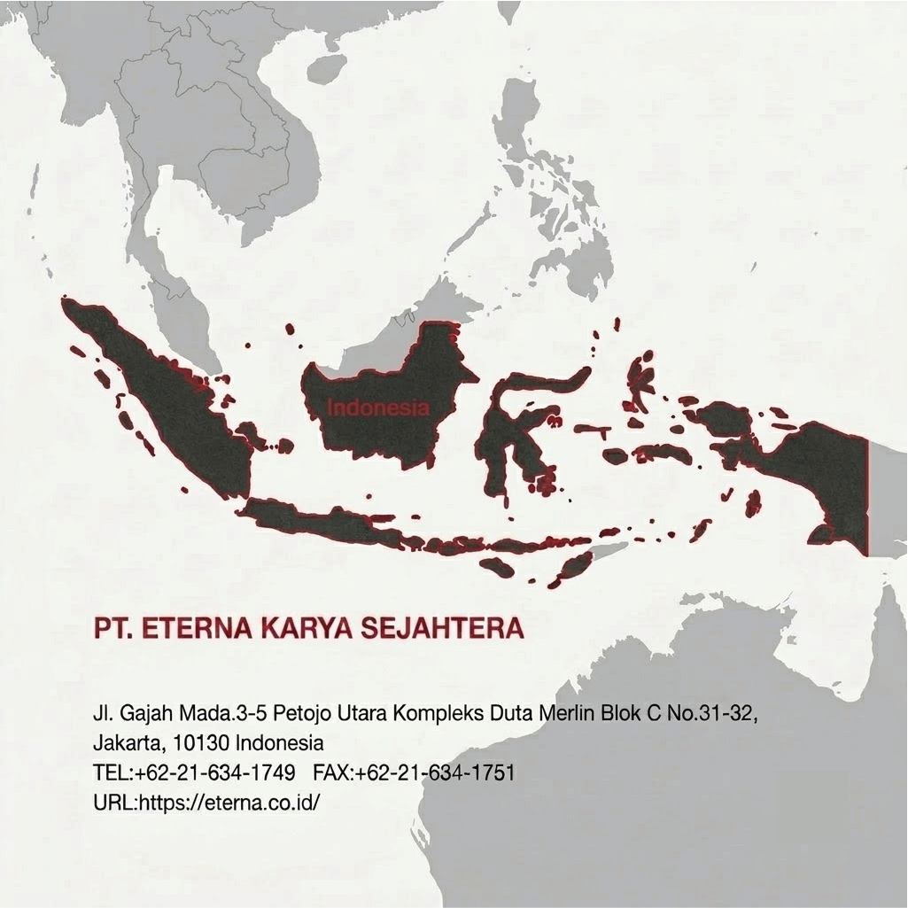 SUS Distributor Network Map Indonesia
