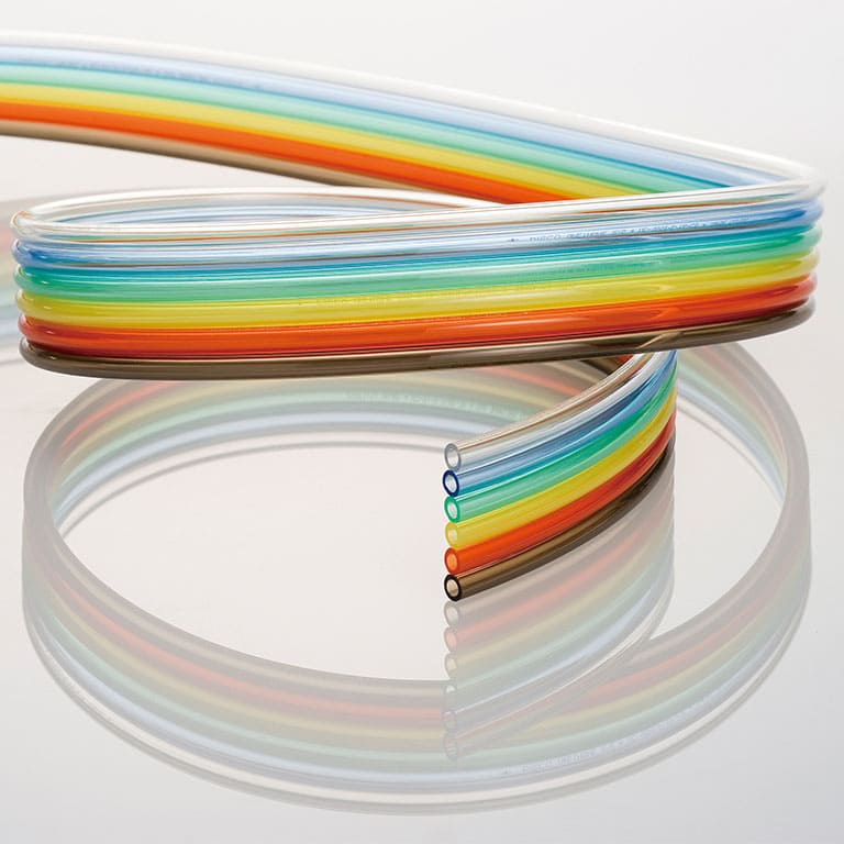 Soft Multi-colored Ribbon Tube