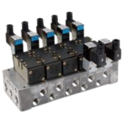 Manifold type - 413 - 5-port solenoid valves
