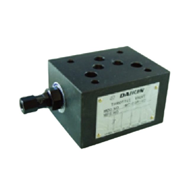 03 series stacking type throttle valve for port P