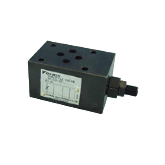 02 series stacking type throttle valve for port P/T