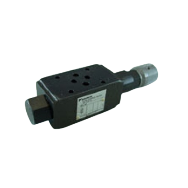 02 series stacking type flow control valve for port P