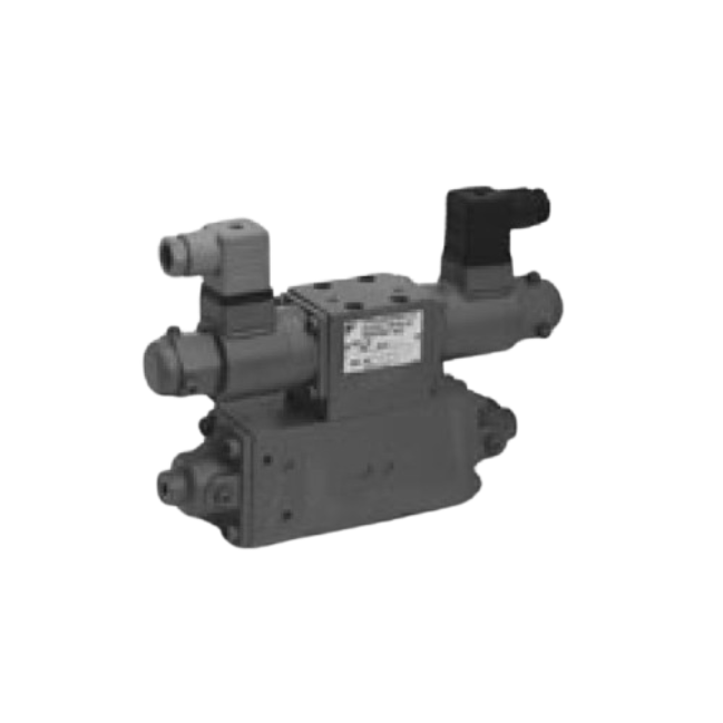 Solenoid operated proportional directional control valve (with pressure compensation, multiple valve series)